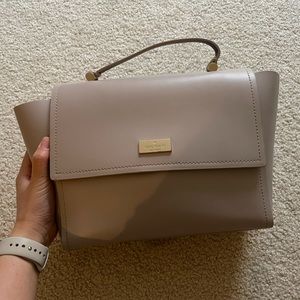 Beige / cream Kate Spade crossbody bag